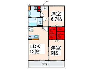 ﾎﾞﾅｰﾙの物件間取画像